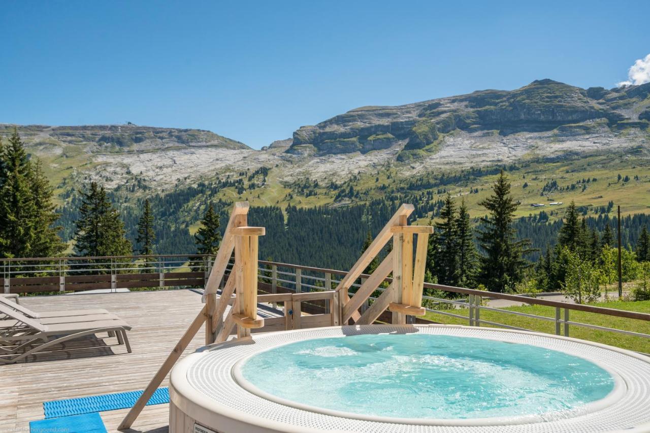 Résidence Pierre&Vacances Premium Les Terrasses d'Hélios Flaine Esterno foto