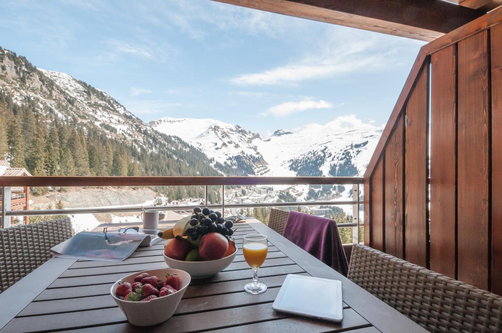 Résidence Pierre&Vacances Premium Les Terrasses d'Hélios Flaine Esterno foto