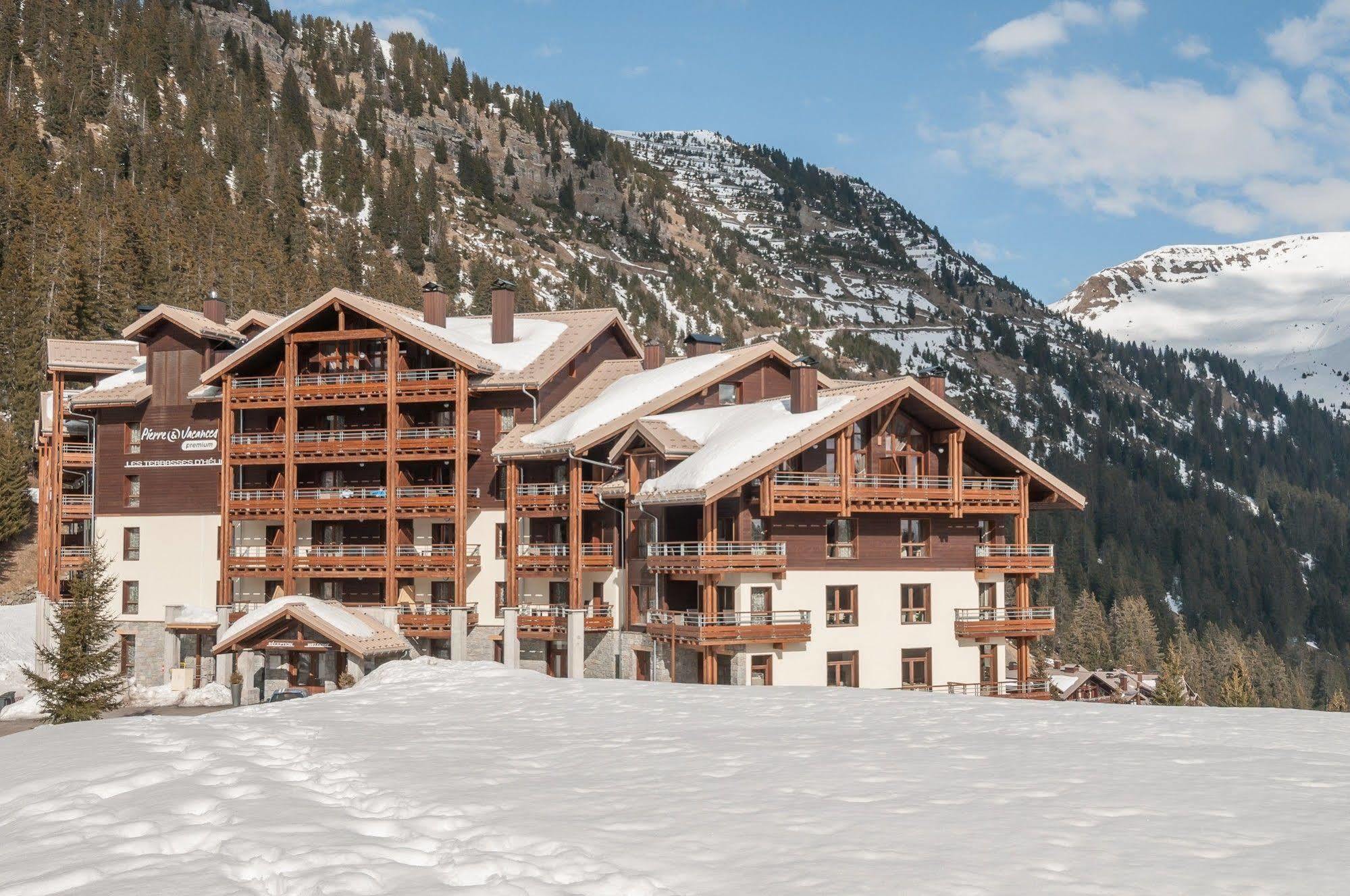 Résidence Pierre&Vacances Premium Les Terrasses d'Hélios Flaine Esterno foto